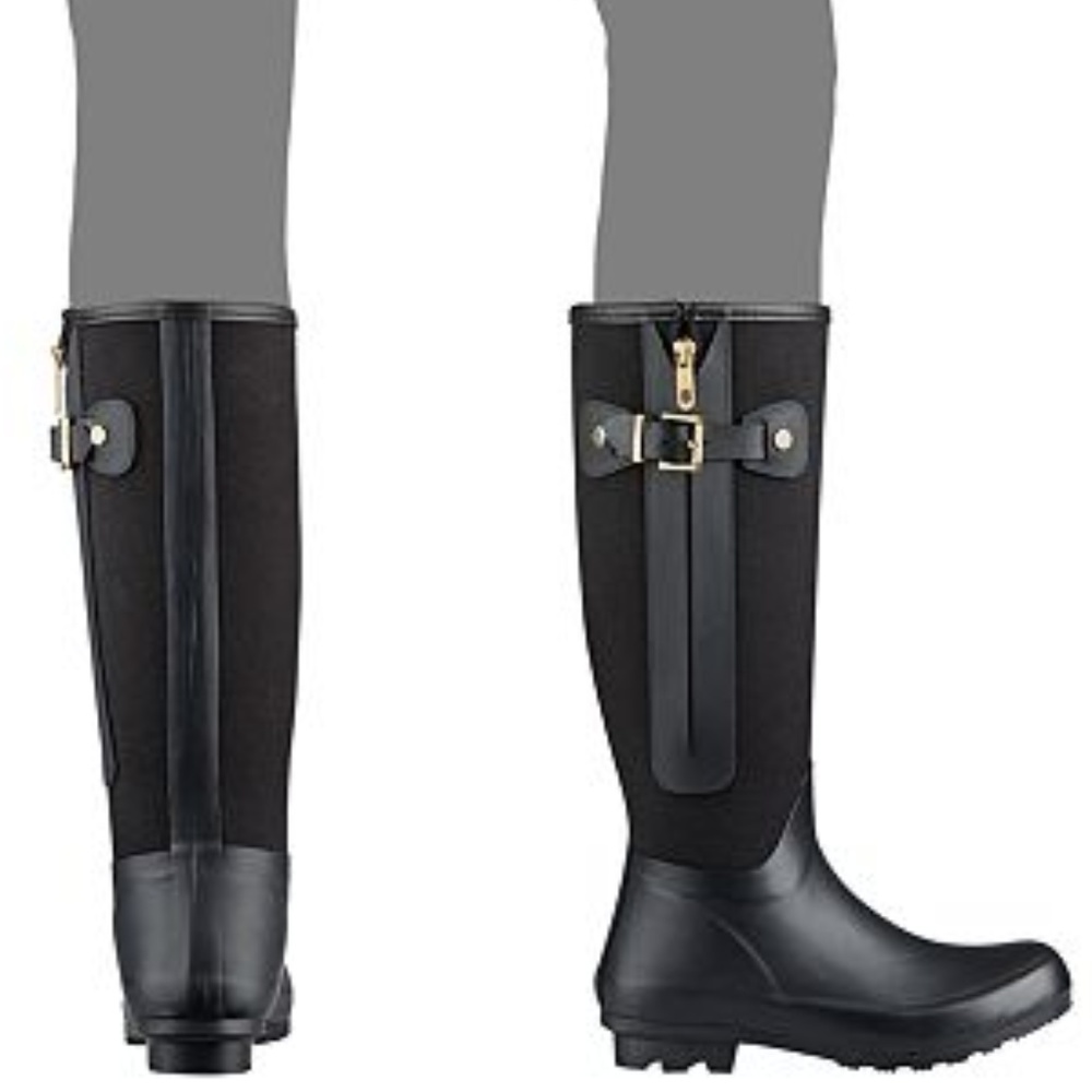 Tommy Hilfiger Black Rain Boots